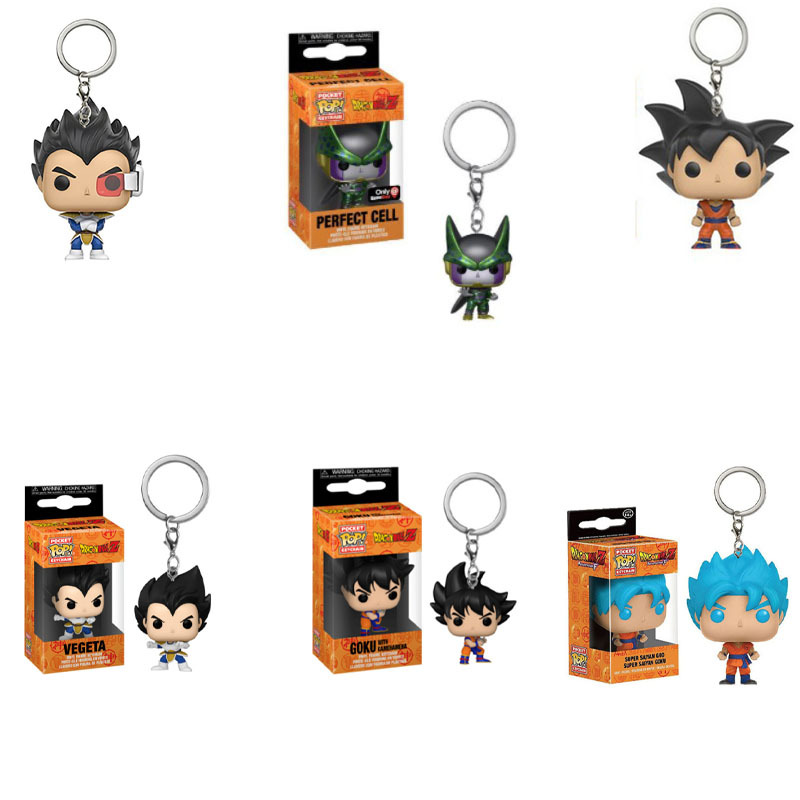 Model Kit Vegito - Funko Dragon Ball Goku Vegeta Keychain