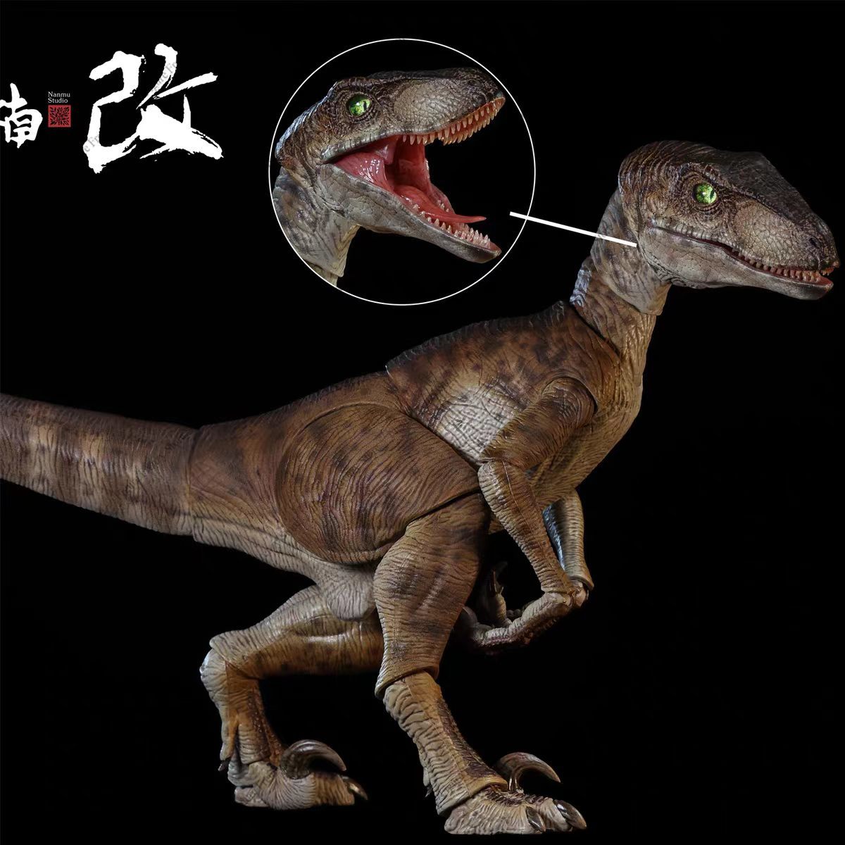 Model Kit Dinosaur Bandai - Brand-new NANMU Studio Jurassic dinosaur action