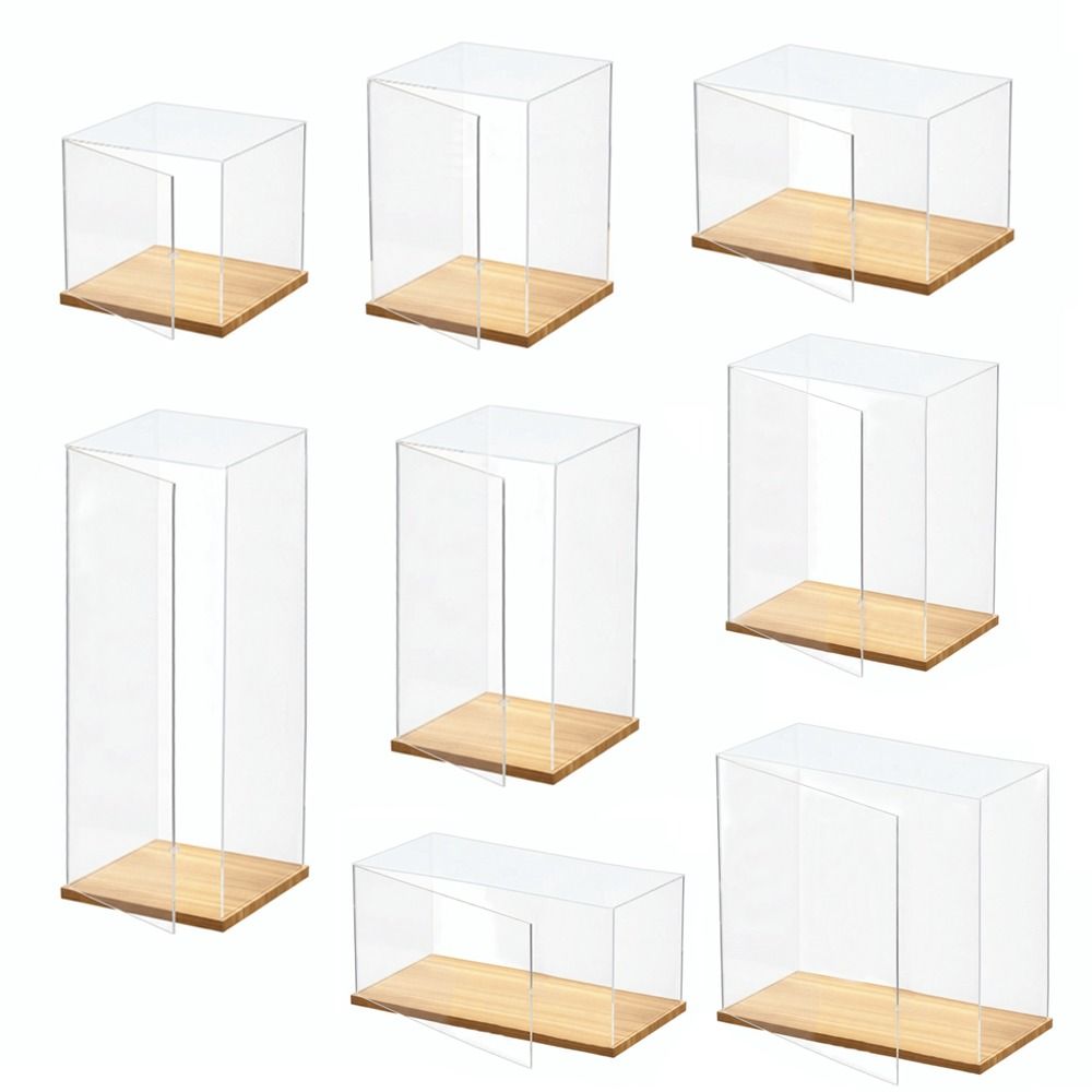 Model Kit Display Case - Transparent Acrylic Acrylic Display Case Stackable