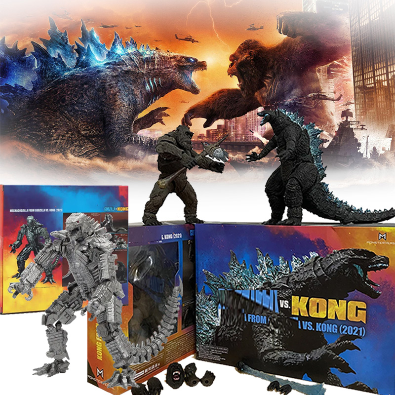 Model Kit Dinosaur Bandai - SHM Kong From Godzilla Vs Kong