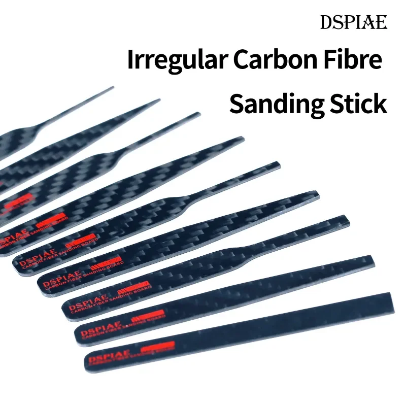 Model Kit Tweezers - DISPIAE Special-shaped Carbon Fiber Sanding Plate