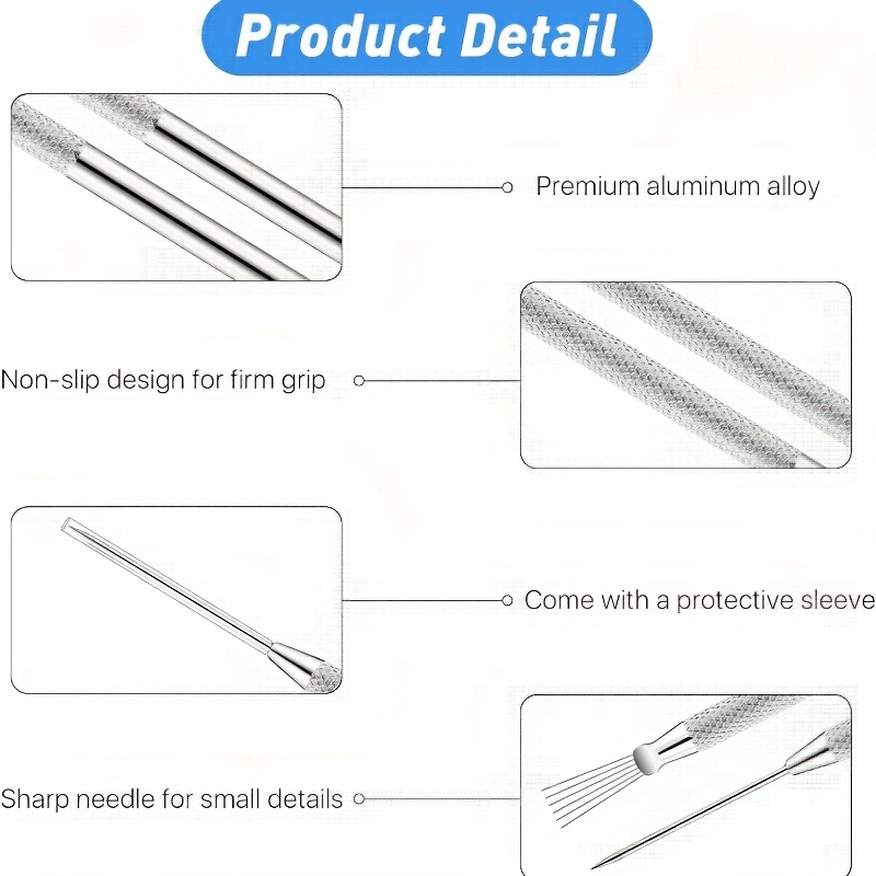 8Pcs Aluminum Rod Ceramic Tool - Model Kit Tool recension och pris