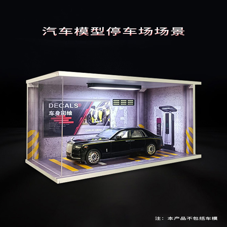 1/24 Garage Diecast Car Displa - Model Kit Display Case recension och pris