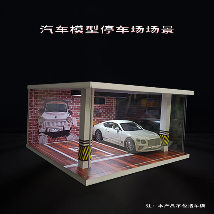 1/24 Garage Diecast Car Displa - Model Kit Display Case recension och pris