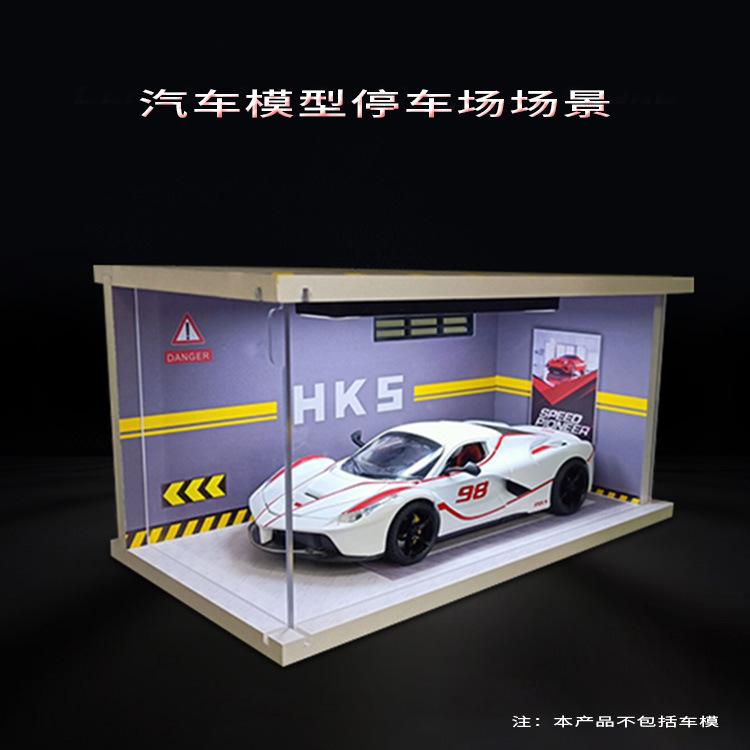 1/24 Garage Diecast Car Displa - Model Kit Display Case recension och pris