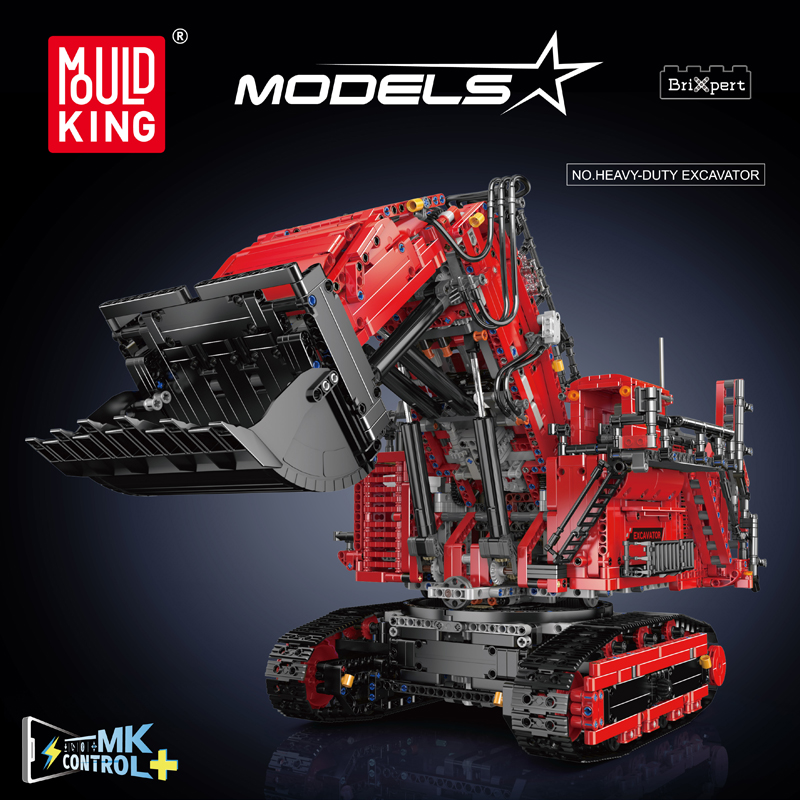 Mould King 17070 17071 Technic - Model Kit Excavator recension och pris