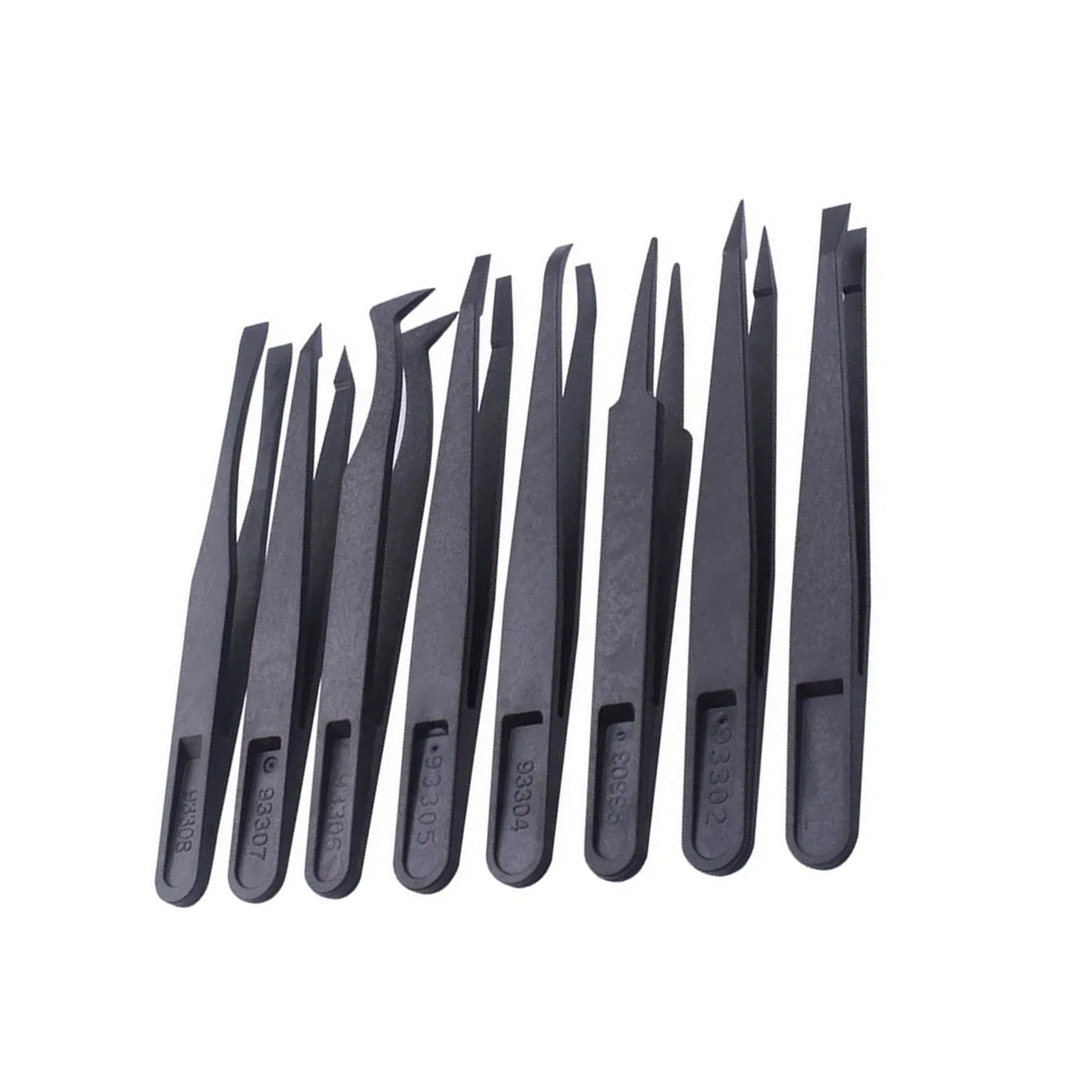 8pcs Carbon Fiber Tweezers Set - Model Kit Tweezers recension och pris