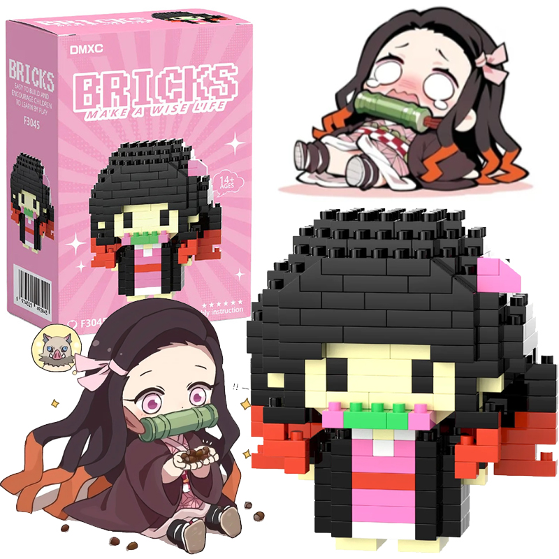 Demon Slayer Block Micro Build - Model Kit Nezuko recension och pris