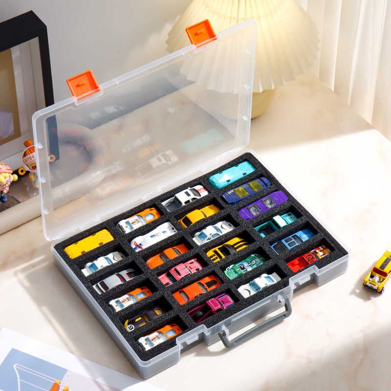 Fire Color Car Storage Box, 1/ - Model Kit Display Case recension och pris