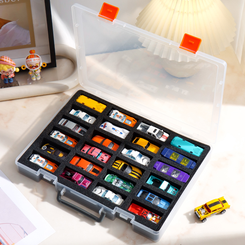 Fire Color Car Storage Box, 1/ - Model Kit Display Case recension och pris