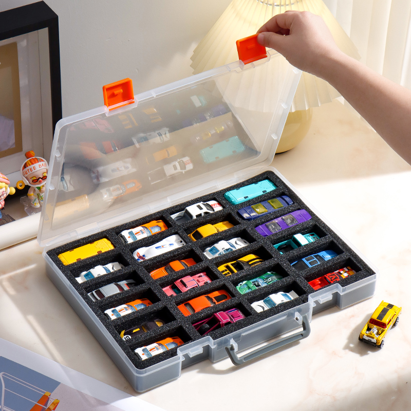 Fire Color Car Storage Box, 1/ - Model Kit Display Case recension och pris