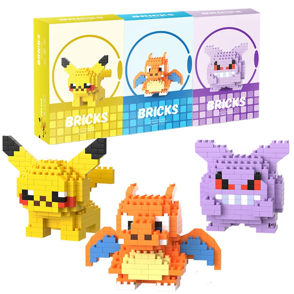 Pokemon Micro Building Blocks  - Model Kit Simulator recension och pris