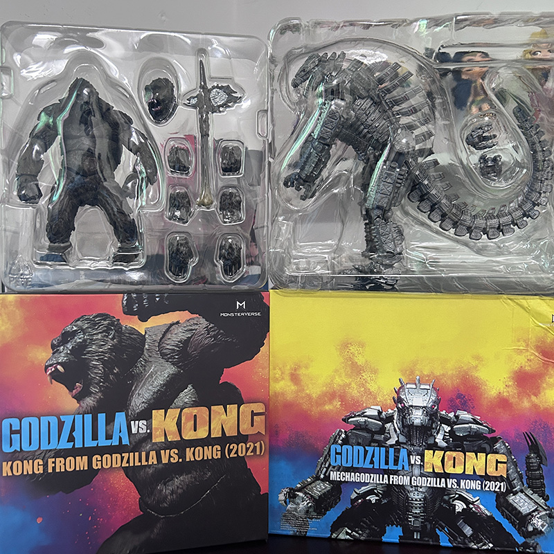 SHM Kong From Godzilla Vs Kong - Model Kit Dinosaur Bandai recension och pris