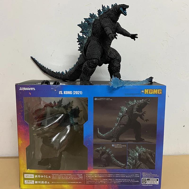 SHM Kong From Godzilla Vs Kong - Model Kit Dinosaur Bandai recension och pris