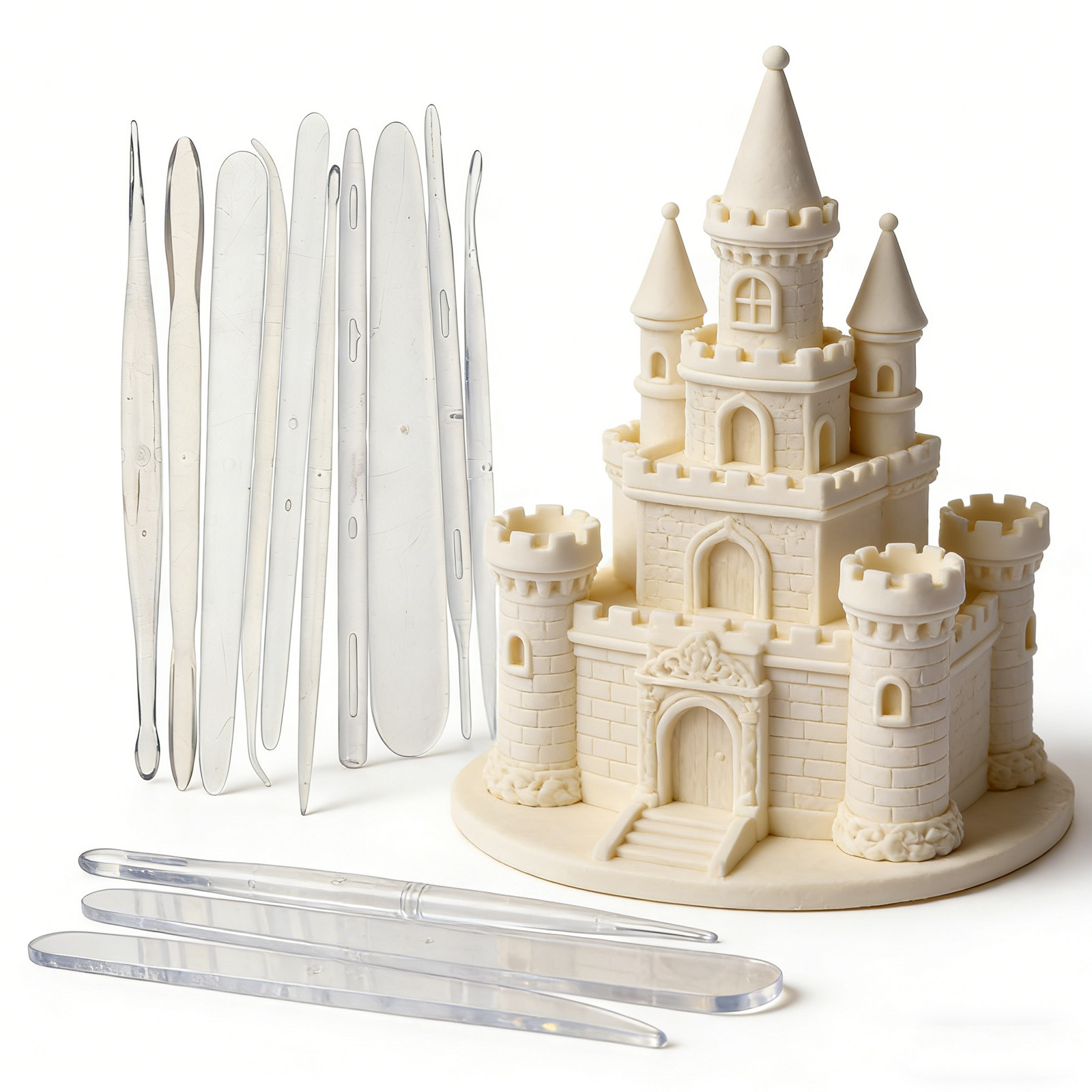 1Set Fondant Tool Set Plastic  - Model Kit Tool recension och pris