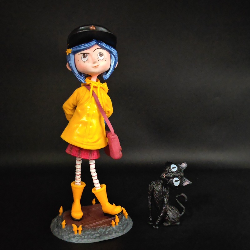 19CM Coraline Anime Figure Mod - Model Kit Display Case recension och pris