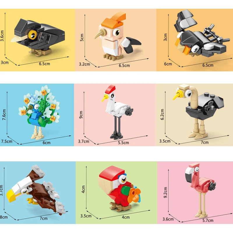 Bricks Animal Bird Paradise Cr - Model Kit Girls recension och pris