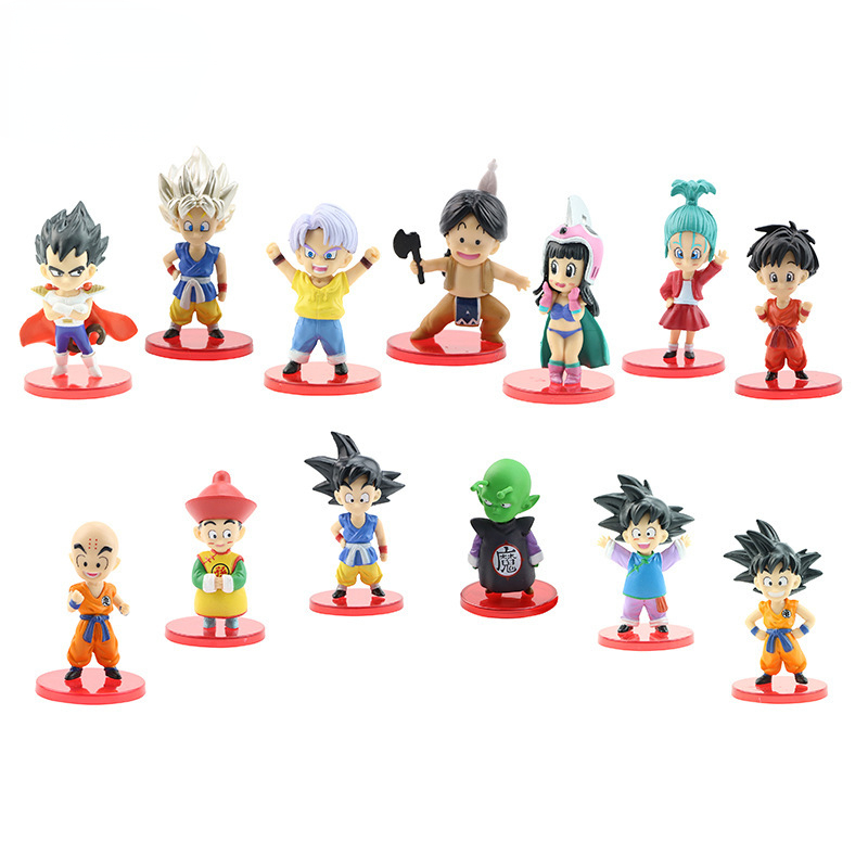13pcs/lot dragon Ball mini fig - Model Kit Vegito recension och pris