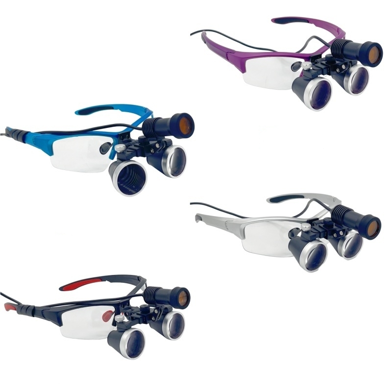 2.5X /3.5X Dental Medical Bino - Magnifier With Light recension och pris