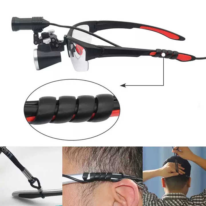 2.5X /3.5X Dental Medical Bino - Magnifier With Light recension och pris