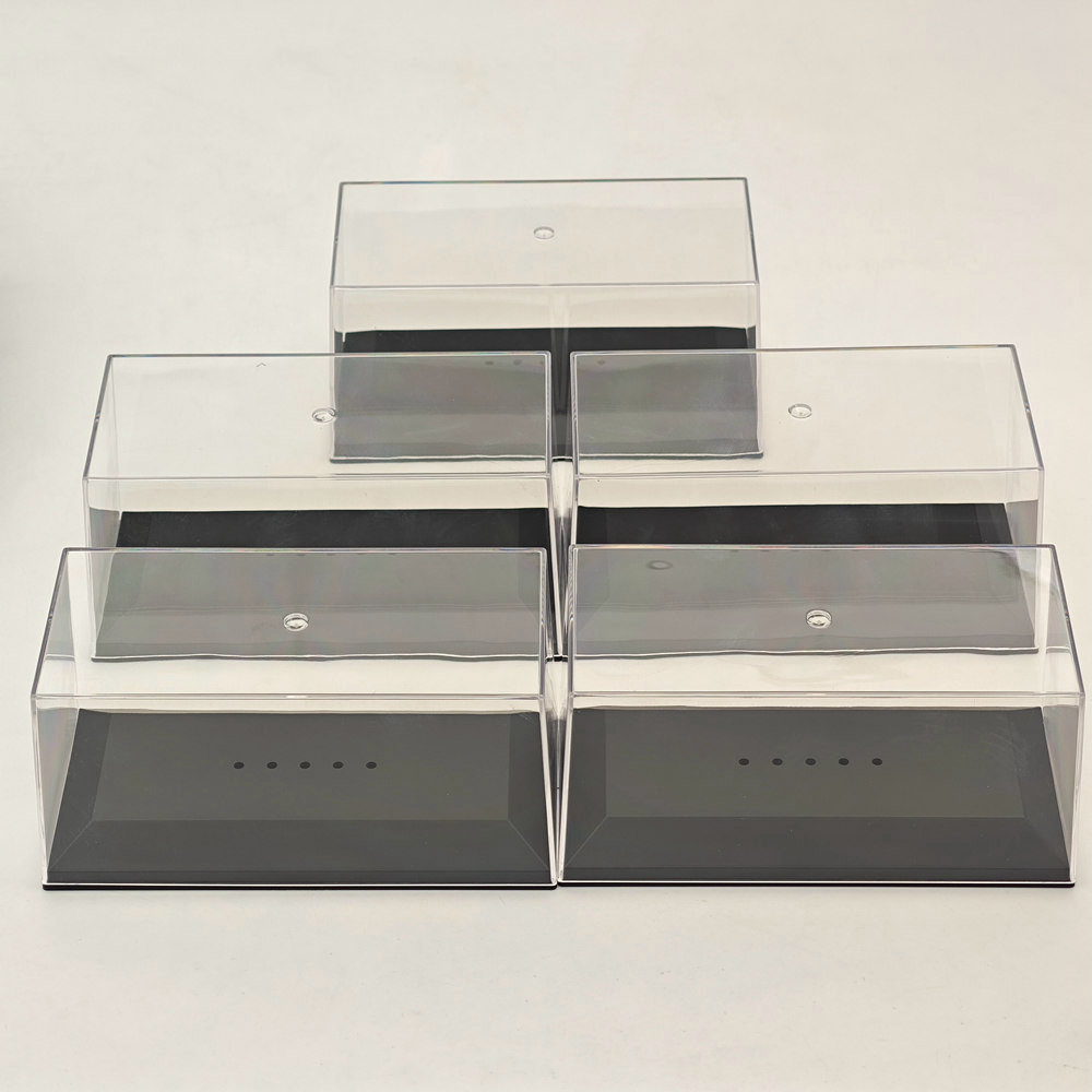 15.3cm 6'' Acrylic Boxes Displ - Model Kit Display Case recension och pris